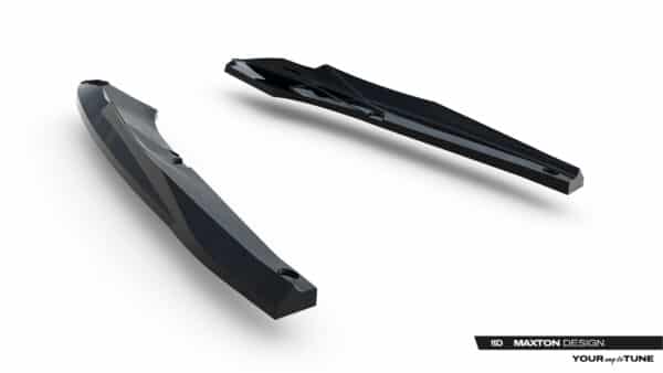 MAXTON DESIGN - Bočné spoilere pod zadný nárazník V.5, Cupra Leon ST Mk1 Facelift, čierny lesk – Obrázok 3