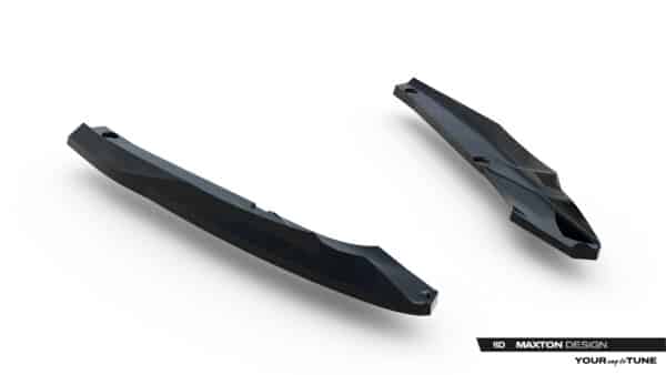 MAXTON DESIGN - Bočné spoilere pod zadný nárazník V.5, Cupra Leon ST Mk1 Facelift, čierny lesk – Obrázok 4