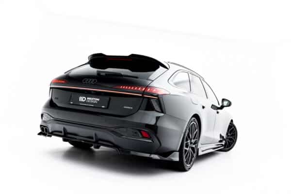 MAXTON DESIGN - Spoiler pod zadný nárazník V.2, Audi A6 S-Line Sedan/Avant C9, Čierny lesk – Obrázok 9