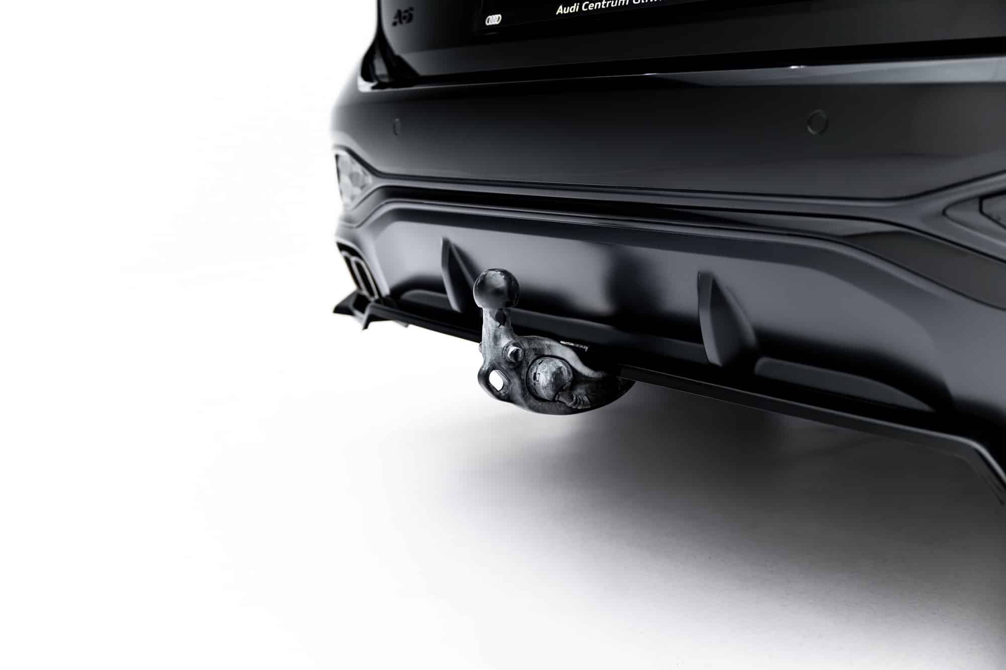 MAXTON DESIGN - Spoiler pod zadný nárazník V.2, Audi A6 S-Line Sedan/Avant C9, Čierny lesk – Obrázok 6
