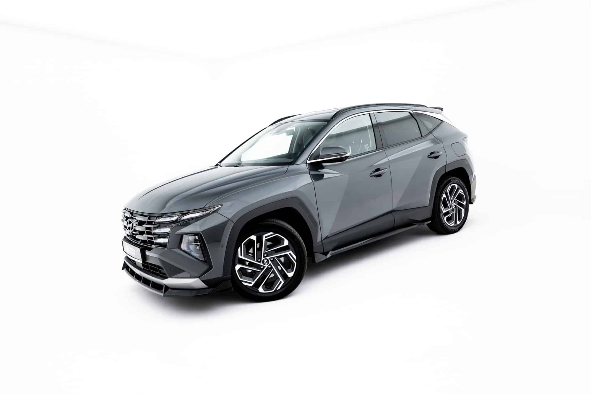 MAXTON DESIGN - Lišty pod bočné prahy, Hyundai Tucson Mk4 Facelift, čierny lesk – Obrázok 2