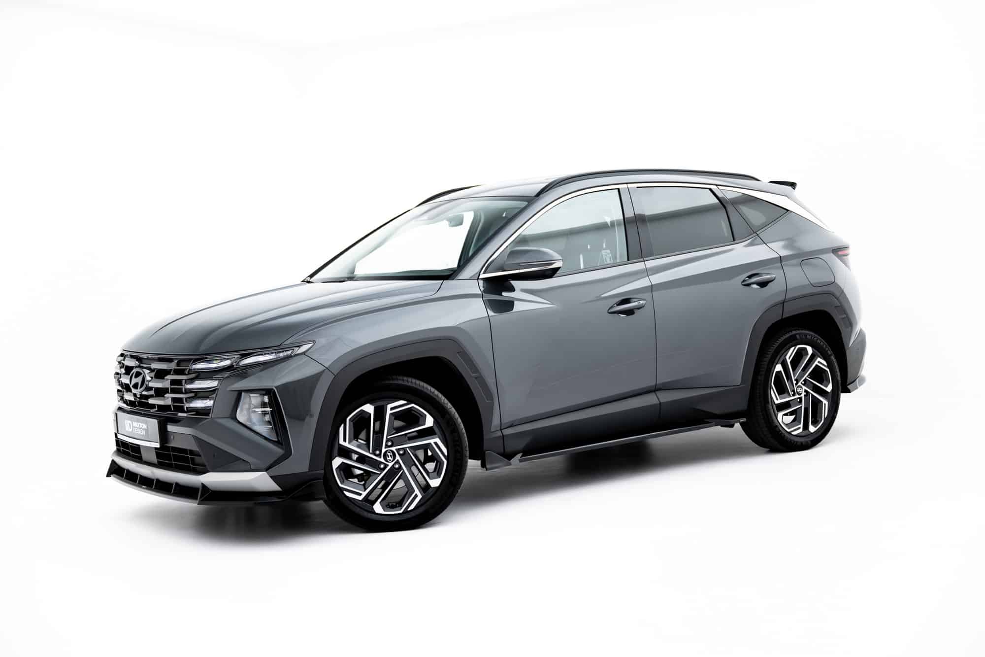 MAXTON DESIGN - Lišty pod bočné prahy, Hyundai Tucson Mk4 Facelift, čierny lesk – Obrázok 7