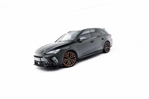 MAXTON DESIGN - Lišty pod bočné prahy, Cupra Leon ST / Hatchback Aero Mk1 Facelift, čierny lesk – Obrázok 2