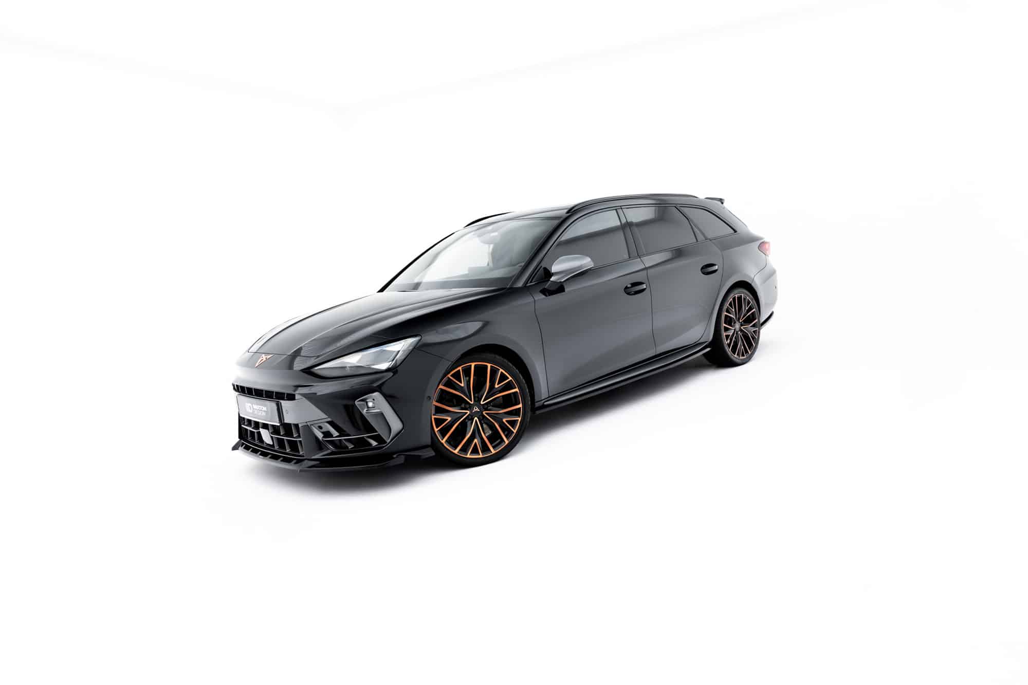 MAXTON DESIGN - Lišty pod bočné prahy, Cupra Leon ST / Hatchback Aero Mk1 Facelift, čierny lesk – Obrázok 2