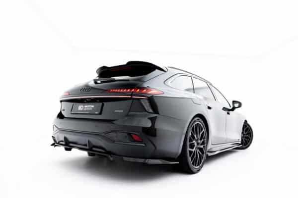MAXTON DESIGN - Spoiler kufra, Audi A6 S-Line Avant C9, čierny lesk – Obrázok 6