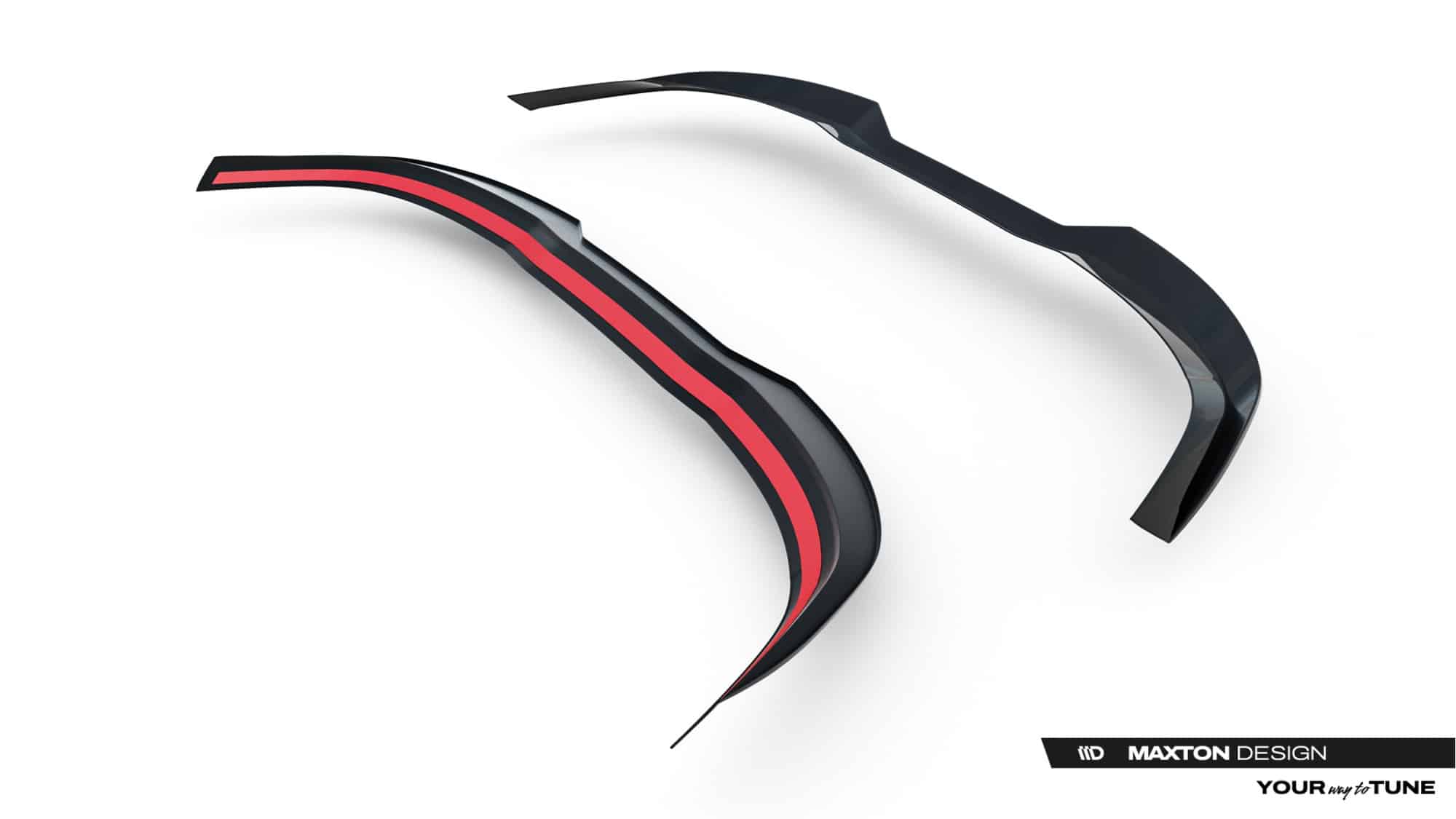 MAXTON DESIGN - Spoiler kufra, Audi A6 S-Line Avant C9, čierny lesk – Obrázok 4