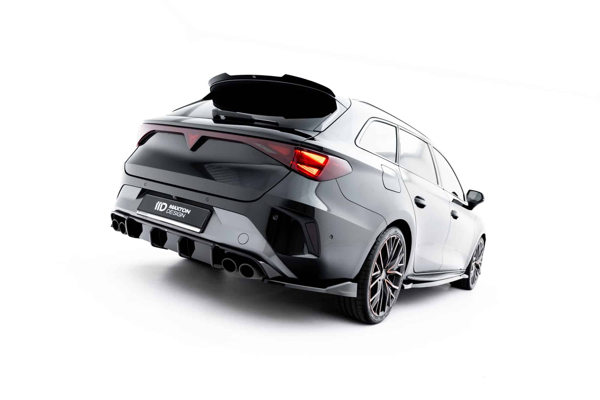 MAXTON DESIGN - Spoiler kufra, Cupra Leon ST Mk1 Facelift, čierny lesk – Obrázok 6