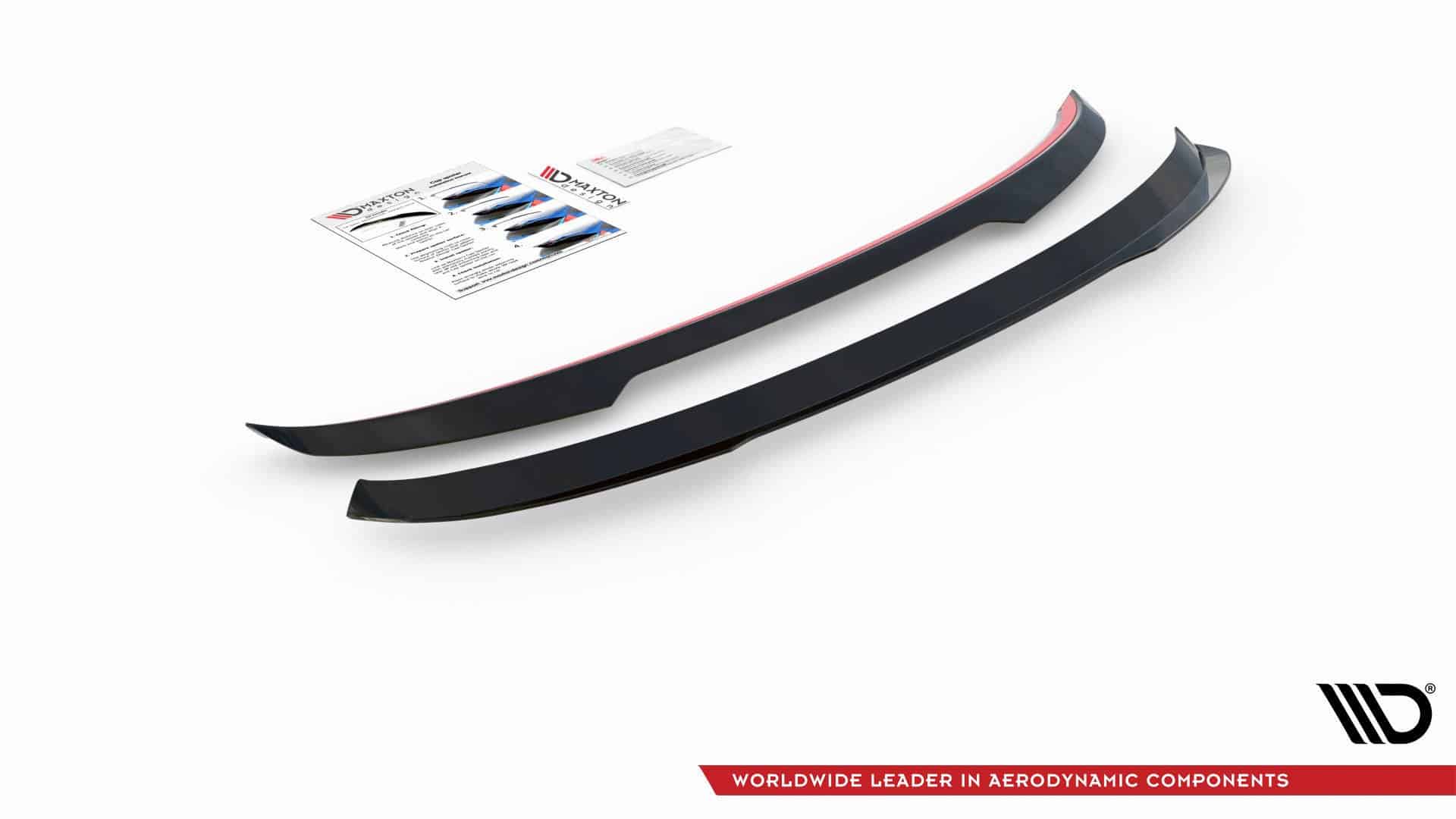 MAXTON DESIGN - Spoiler kufra, Cupra Leon ST Mk1 Facelift, čierny lesk – Obrázok 3
