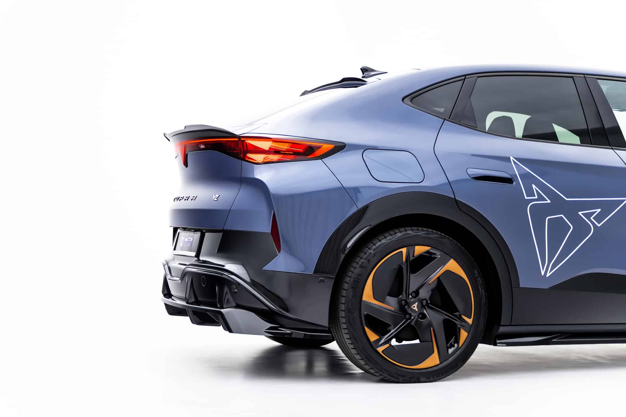 MAXTON DESIGN - Spoiler pod zadný nárazník, Cupra Tavascan Mk1, Čierny lesk – Obrázok 10