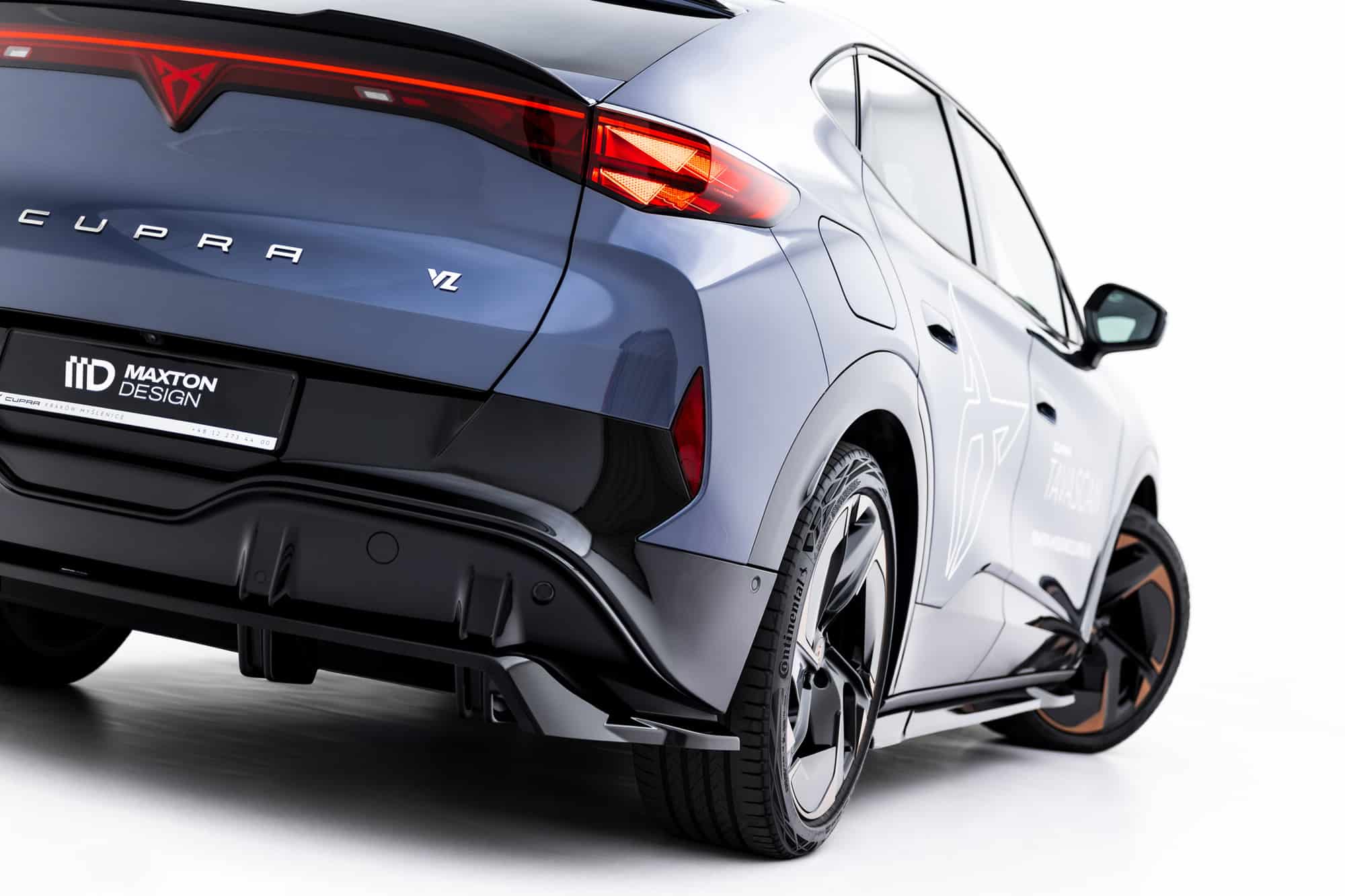 MAXTON DESIGN - Spoiler pod zadný nárazník, Cupra Tavascan Mk1, Čierny lesk – Obrázok 4