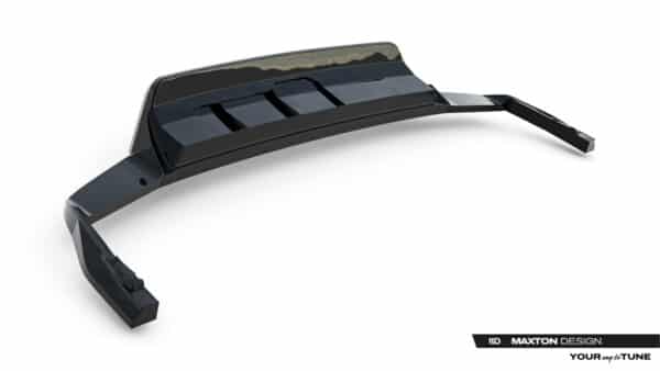 MAXTON DESIGN - Spoiler pod zadný nárazník, Volkswagen Touareg R-Line Mk3 Facelift, Čierny lesk – Obrázok 5