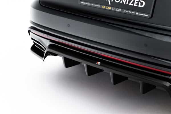 MAXTON DESIGN - Spoiler pod zadný nárazník, Volkswagen Touareg R-Line Mk3 Facelift, Čierny lesk – Obrázok 9