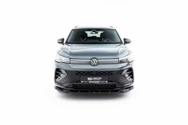 MAXTON DESIGN - Spoiler pod predný nárazník V.1, Volkswagen Tiguan R-Line Mk3, Čierny lesk – Obrázok 7