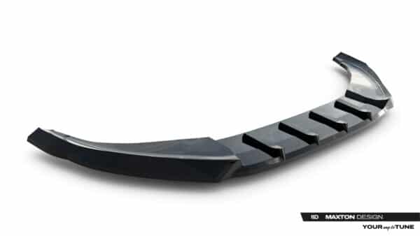 MAXTON DESIGN - Spoiler pod predný nárazník V.1, Volkswagen Tiguan R-Line Mk3, Čierny lesk – Obrázok 4