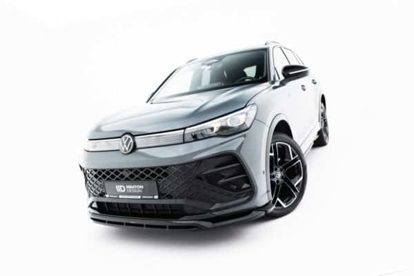 MAXTON DESIGN - Spoiler pod predný nárazník V.2, Volkswagen Tiguan R-Line Mk3, Čierny lesk – Obrázok 9