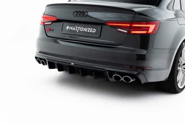 MAXTON DESIGN - Difúzor zadného nárazníka, Audi S4 Sedan / Avant B9, Čierny lesk – Obrázok 2