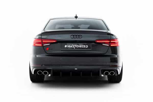 MAXTON DESIGN - Difúzor zadného nárazníka, Audi S4 Sedan / Avant B9, Čierny lesk – Obrázok 6
