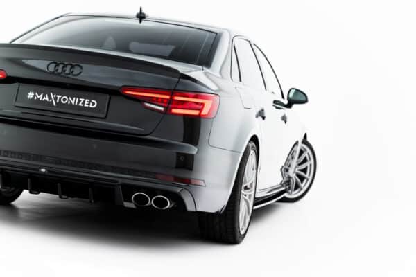 MAXTON DESIGN - Difúzor zadného nárazníka, Audi S4 Sedan / Avant B9, Čierny lesk – Obrázok 5