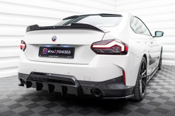 MAXTON DESIGN - Difúzor zadného nárazníka, vhodné pre BMW 2 M-Pack/M240i Coupe G42, Čierny lesk – Obrázok 8