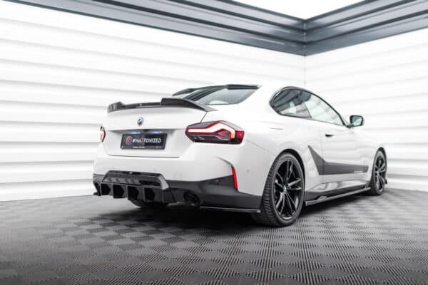 MAXTON DESIGN - Difúzor zadného nárazníka, vhodné pre BMW 2 M-Pack/M240i Coupe G42, Čierny lesk – Obrázok 11