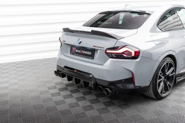 MAXTON DESIGN - Difúzor zadného nárazníka, vhodné pre BMW 2 M-Pack/M240i Coupe G42, Čierny lesk – Obrázok 3