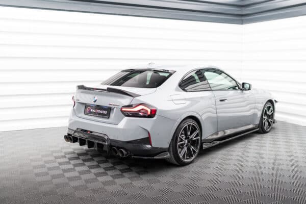 MAXTON DESIGN - Difúzor zadného nárazníka, vhodné pre BMW 2 M-Pack/M240i Coupe G42, Čierny lesk – Obrázok 2