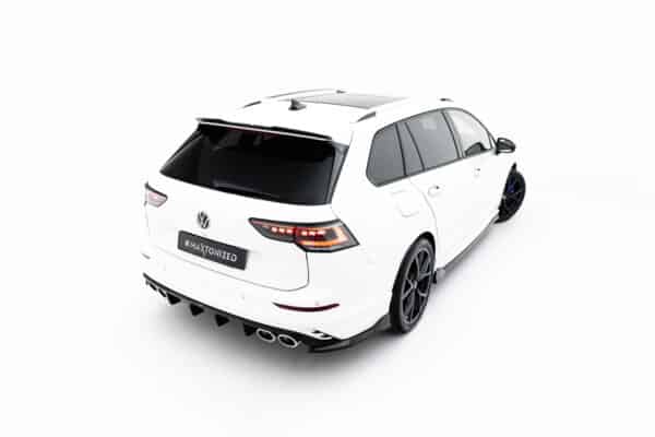 MAXTON DESIGN - Difúzor zadného nárazníka, Volkswagen Golf R Variant Mk8 / Mk8 Facelift, Čierny lesk – Obrázok 7
