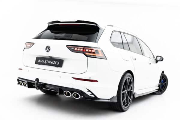 MAXTON DESIGN - Difúzor zadného nárazníka, Volkswagen Golf R Variant Mk8 / Mk8 Facelift, Čierny lesk – Obrázok 5