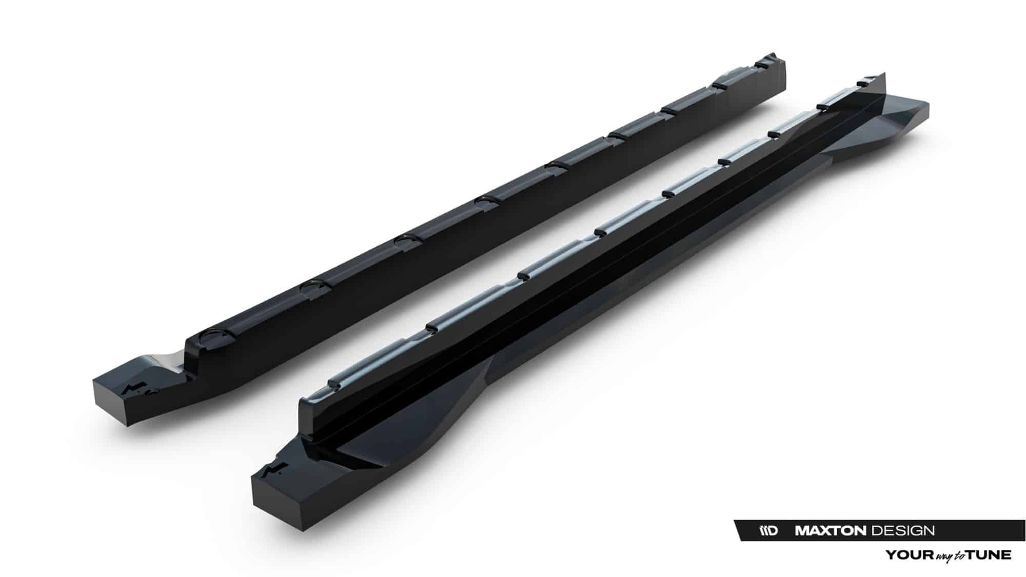 MAXTON DESIGN - Lišty pod bočné prahy, BYD Seal U Mk1, Čierny lesk – Obrázok 3