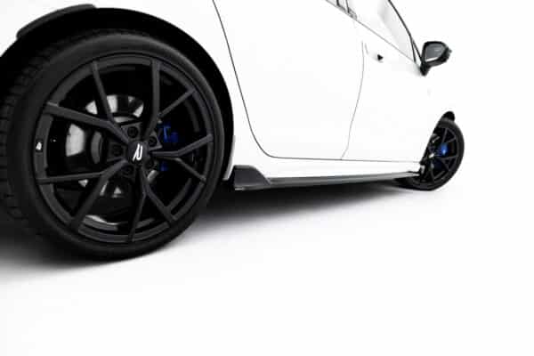 MAXTON DESIGN - Lišty pod bočné prahy, Volkswagen Golf R Variant Mk8 / Mk8 Facelift, Čierny lesk – Obrázok 2