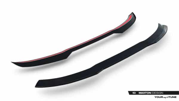 MAXTON DESIGN - Spoiler kufra, Volkswagen Tiguan R-Line Mk3, Čierny lesk – Obrázok 3