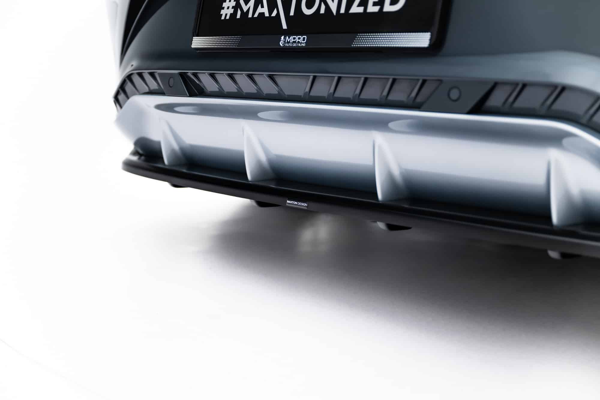 MAXTON DESIGN - Spoiler pod zadný nárazník, Cupra Born Mk1, Čierny lesk – Obrázok 2
