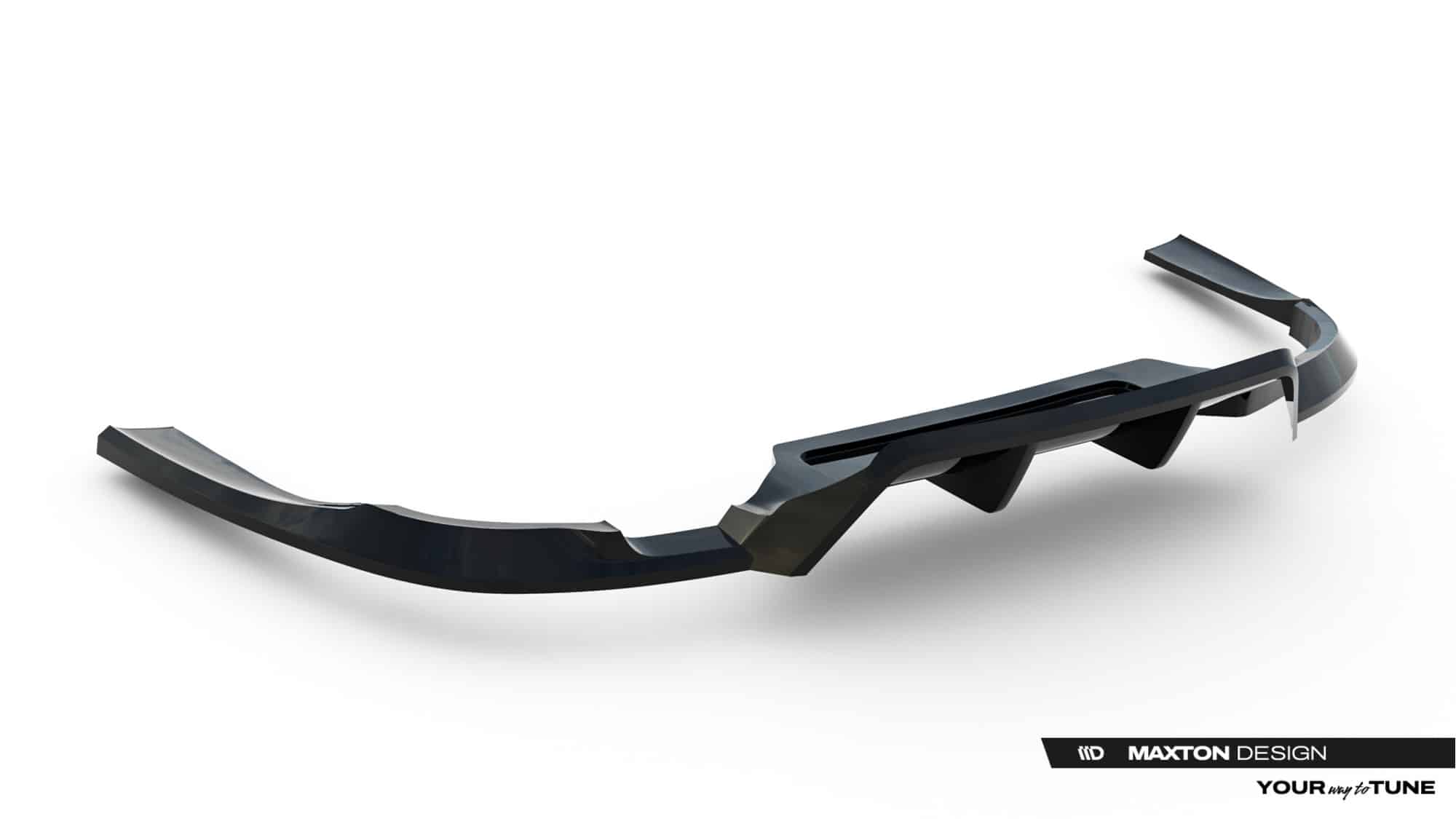 MAXTON DESIGN - Spoiler pod zadný nárazník, Opel Insignia OPC-Line Mk2, Čierny lesk – Obrázok 4