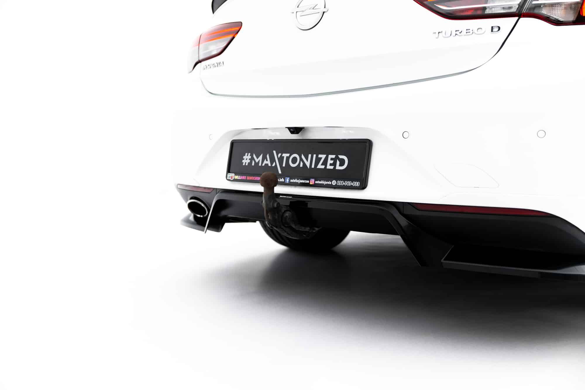 MAXTON DESIGN - Spoiler pod zadný nárazník, Opel Insignia OPC-Line Mk2, Čierny lesk – Obrázok 7