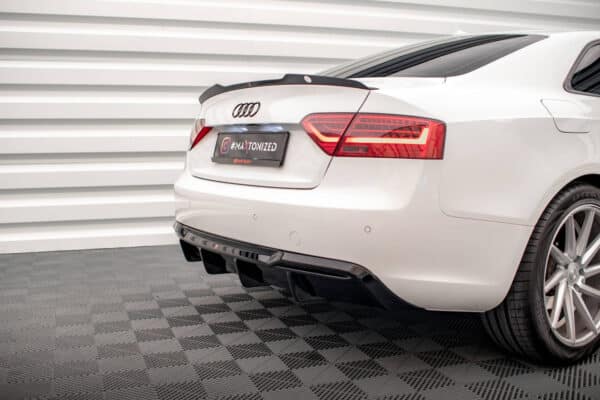 MAXTON DESIGN - Difúzor zadného nárazníka, Audi A5 Sportback 8T Facelift, Čierny lesk – Obrázok 6