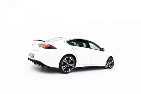 MAXTON DESIGN - Lišty pod prahy, Opel Insignia OPC-Line Mk2, Čierny lesk