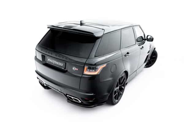 MAXTON DESIGN - Spoiler kufra, Land Rover Range Rover SVR Mk2 Facelift, Čierny lesk