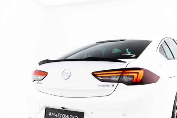 MAXTON DESIGN - Spoiler kufra, Opel Insignia OPC-Line Mk2, Čierny lesk – Obrázok 2