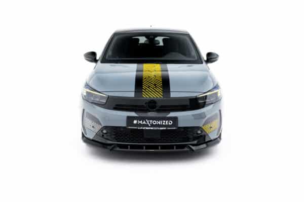 MAXTON DESIGN - Spoiler pod predný nárazník, Opel Corsa F Facelift (Mk6 Facelift), Čierny lesk – Obrázok 8