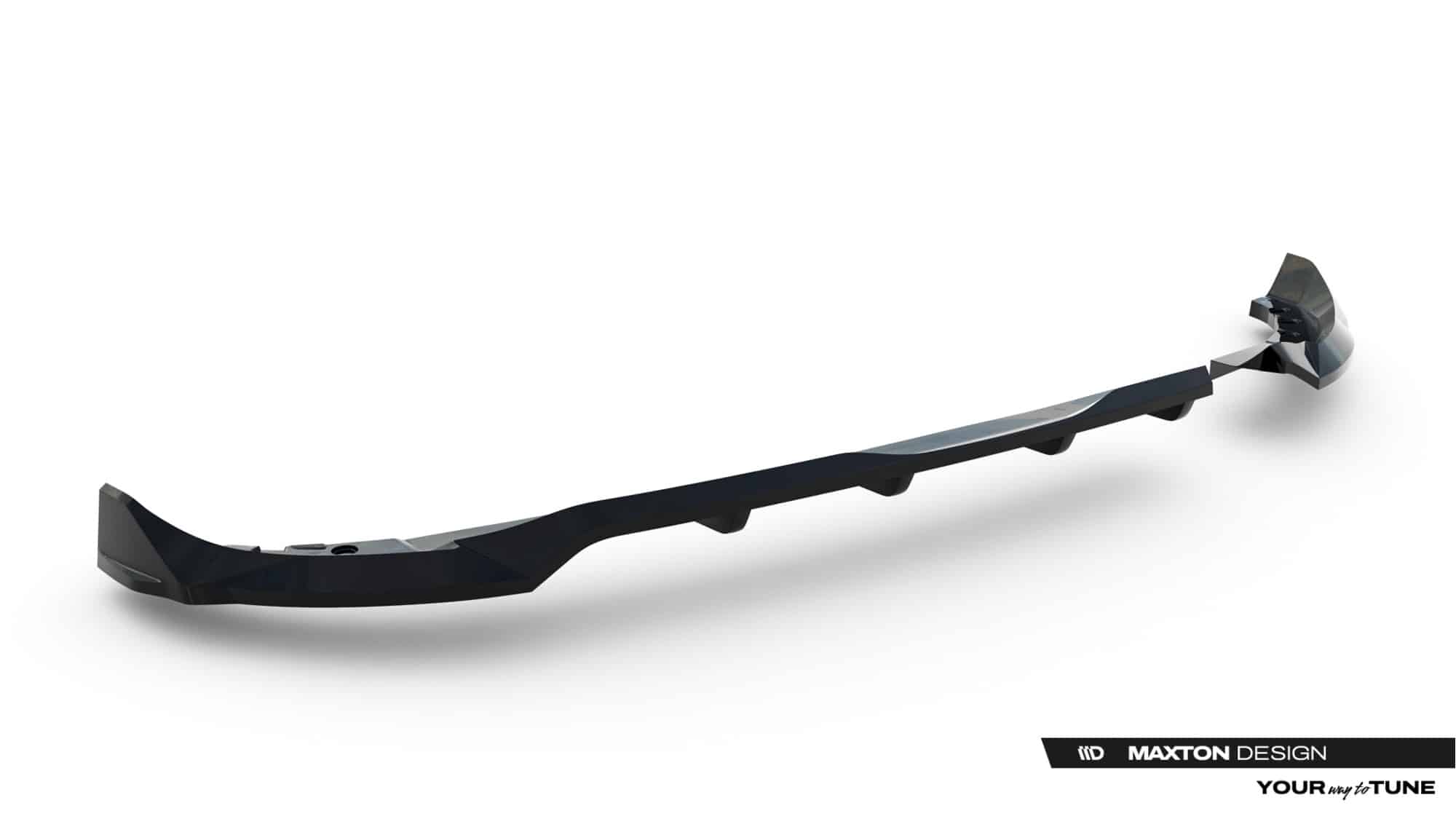 MAXTON DESIGN - Spoiler pod zadný nárazník, Opel Corsa F Facelift (Mk6 Facelift), Čierny lesk – Obrázok 4