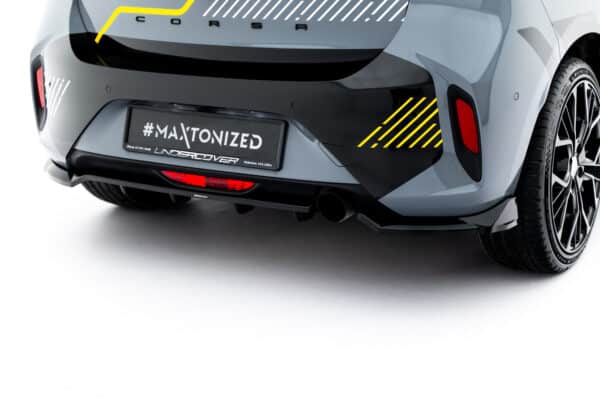 MAXTON DESIGN - Spoiler pod zadný nárazník, Opel Corsa F Facelift (Mk6 Facelift), Čierny lesk – Obrázok 7