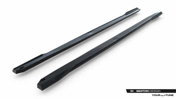 MAXTON DESIGN - Lišty pod bočné prahy, Subaru WRX STI Mk2, Čierny lesk – Obrázok 4