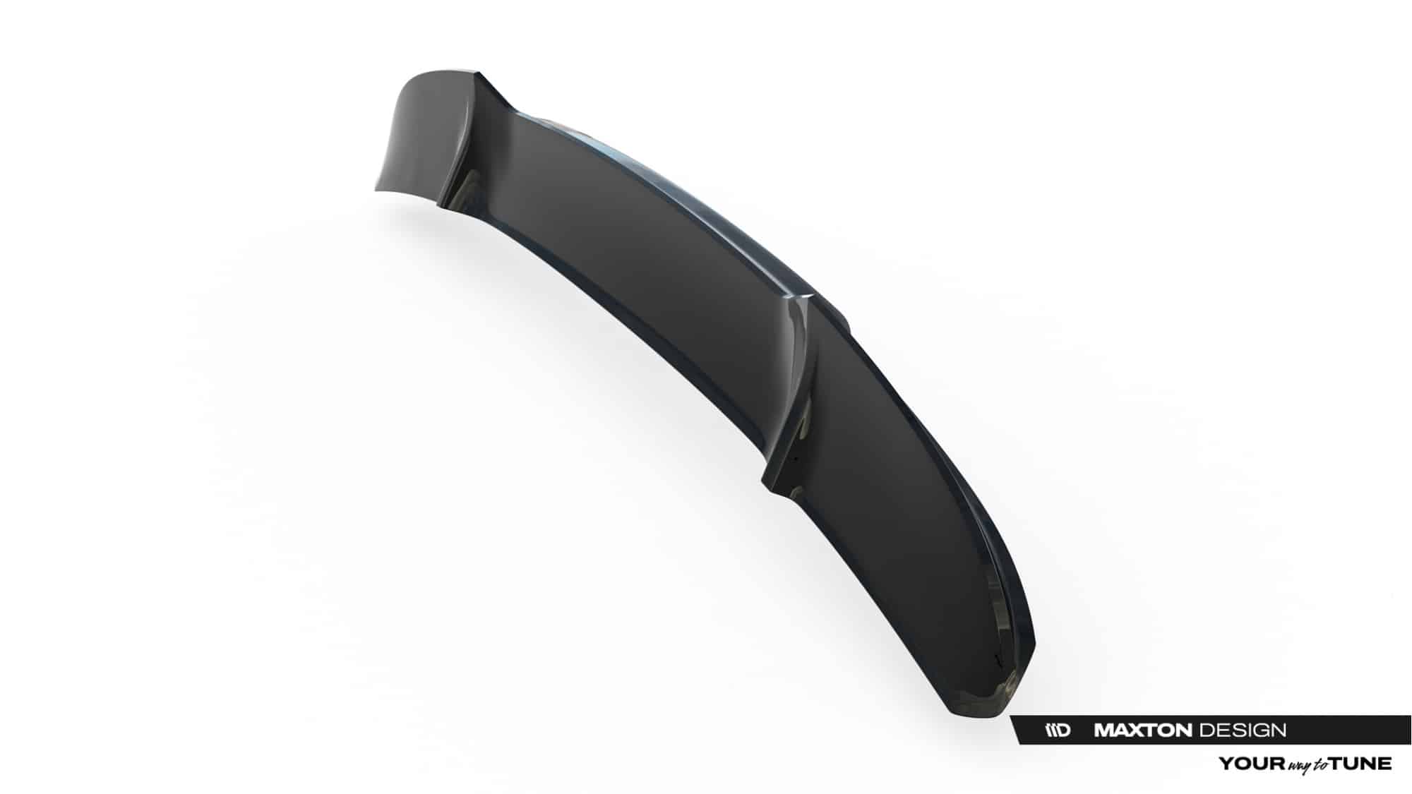 MAXTON DESIGN - Spoiler kufra 3D, vhodné pre BMW X1 M35i U11, Čierny lesk – Obrázok 3