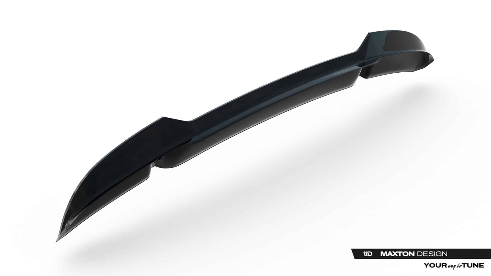 MAXTON DESIGN - Spoiler kufra 3D, vhodné pre BMW X1 M35i U11, Čierny lesk – Obrázok 4