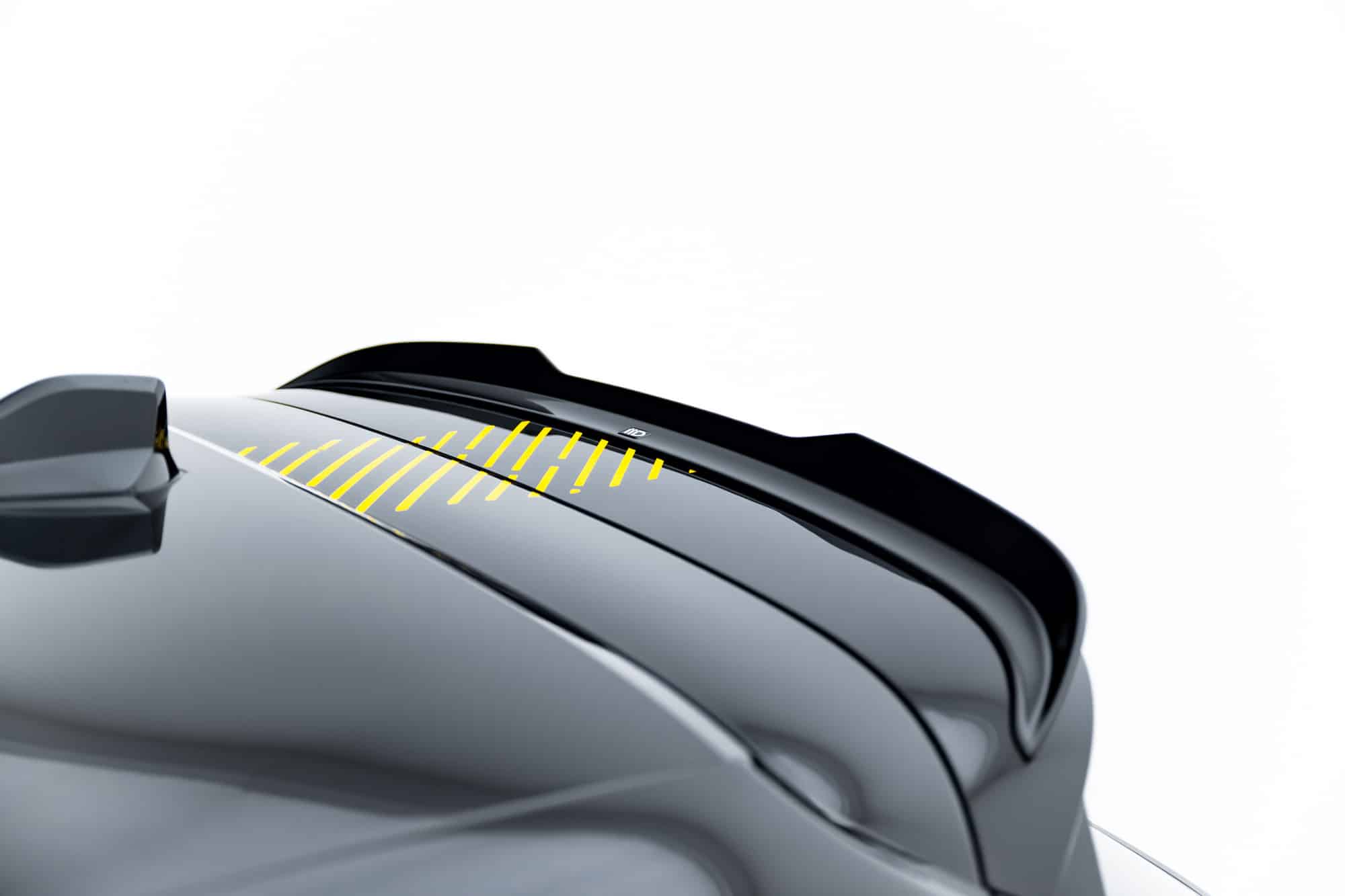 MAXTON DESIGN - Spoiler kufra, Opel Corsa F Facelift (Mk6 Facelift), Čierny lesk – Obrázok 2