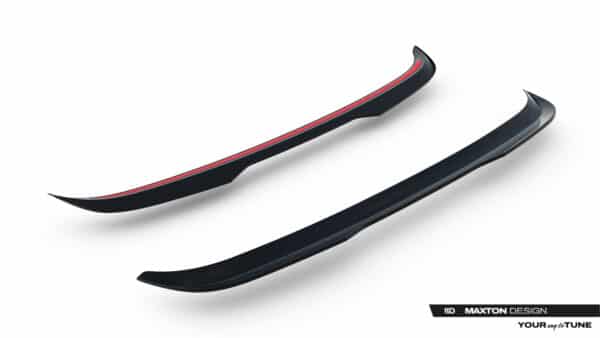 MAXTON DESIGN - Spoiler kufra, Opel Corsa F Facelift (Mk6 Facelift), Čierny lesk – Obrázok 4
