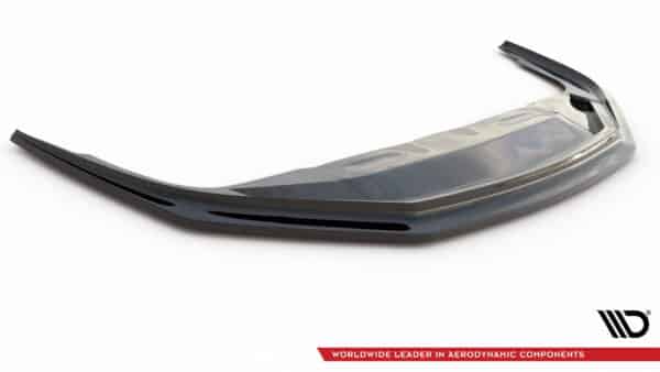 MAXTON DESIGN - Spoiler pod predný nárazník  V.2 Porsche 911 Carrera 991 Facelift, čierny lesk – Obrázok 2