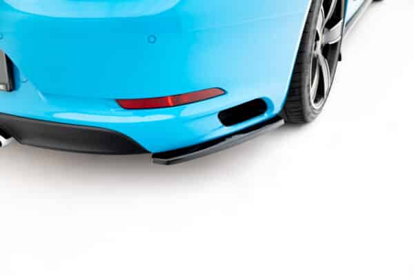 MAXTON DESIGN - Bočné spoilere zadneho nárazníka, Porsche 911 Carrera 991 Facelift, čierny lesk