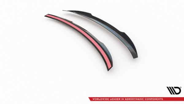 MAXTON DESIGN - Spoiler kufra, Porsche 911 Carrera 991 Facelift, čierny lesk – Obrázok 3