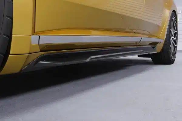 CSR Bočné prahy pre VW Arteon (Typ 3H) SS535-L, Čierny MATT – Obrázok 2